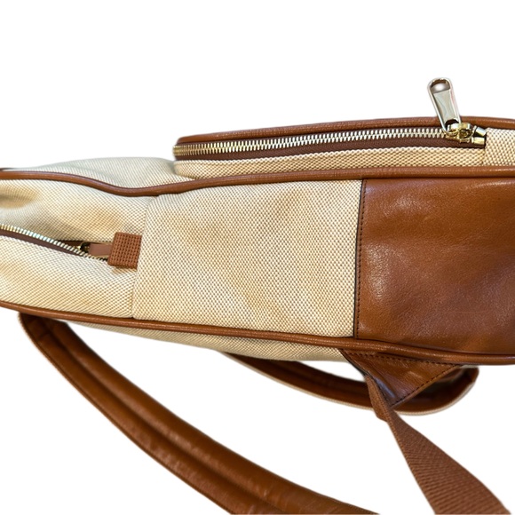 RARE⭐️Authentic Gucci vintage square canvas Backpack - Picture 2 of 8